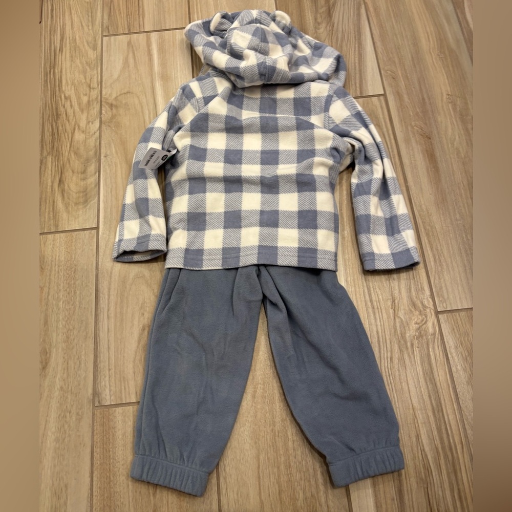 NWT Carters bear ears long sleeve 3 pc set
